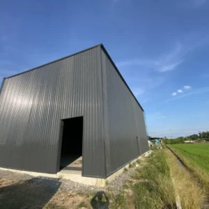 66PP047 ผลงานโกดังสำเร็จรูป HW-H ขนาด 12x28x8.5 เมตร