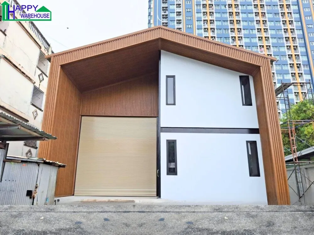67PP031 ผลงานโกดังสำเร็จรูป HW-H ขนาด 10 x 38 x 6 เมตร
