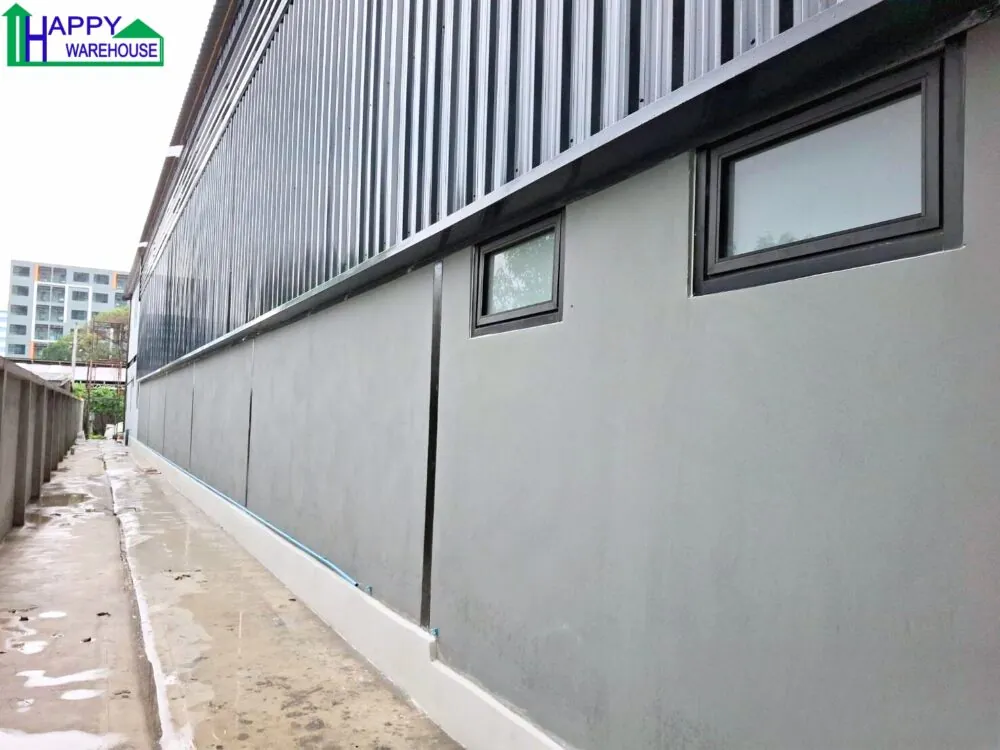 67PP031 ผลงานโกดังสำเร็จรูป HW-H ขนาด 10 x 38 x 6 เมตร