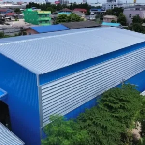 66PP031 ผลงานโกดังสำเร็จรูป HW-HC ขนาด 17x24x10 เมตร