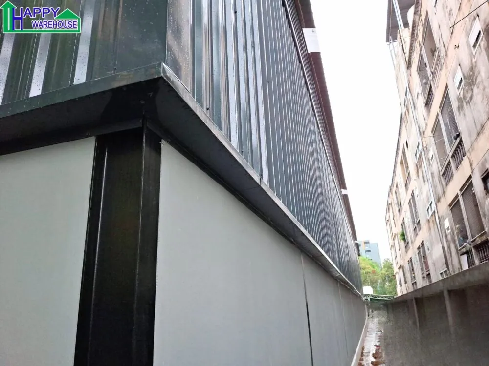 67PP031 ผลงานโกดังสำเร็จรูป HW-H ขนาด 10 x 38 x 6 เมตร