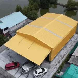 67PP0009ผลงานโกดังสำเร็จรูป HW-H ขนาด 14x20x6.5 เมตร