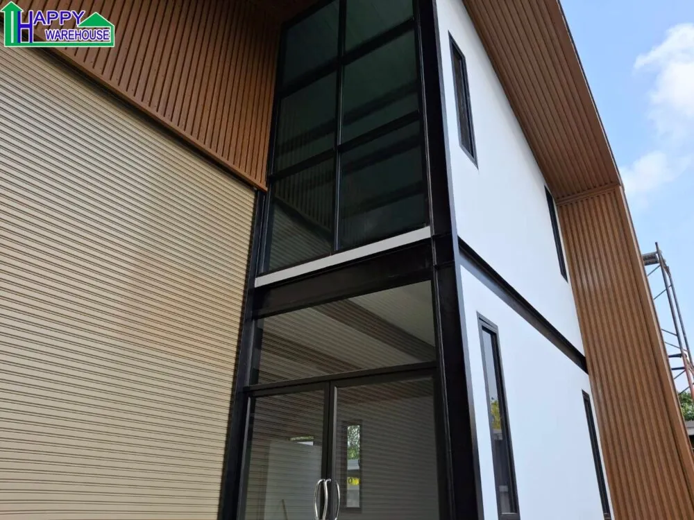 67PP031 ผลงานโกดังสำเร็จรูป HW-H ขนาด 10 x 38 x 6 เมตร