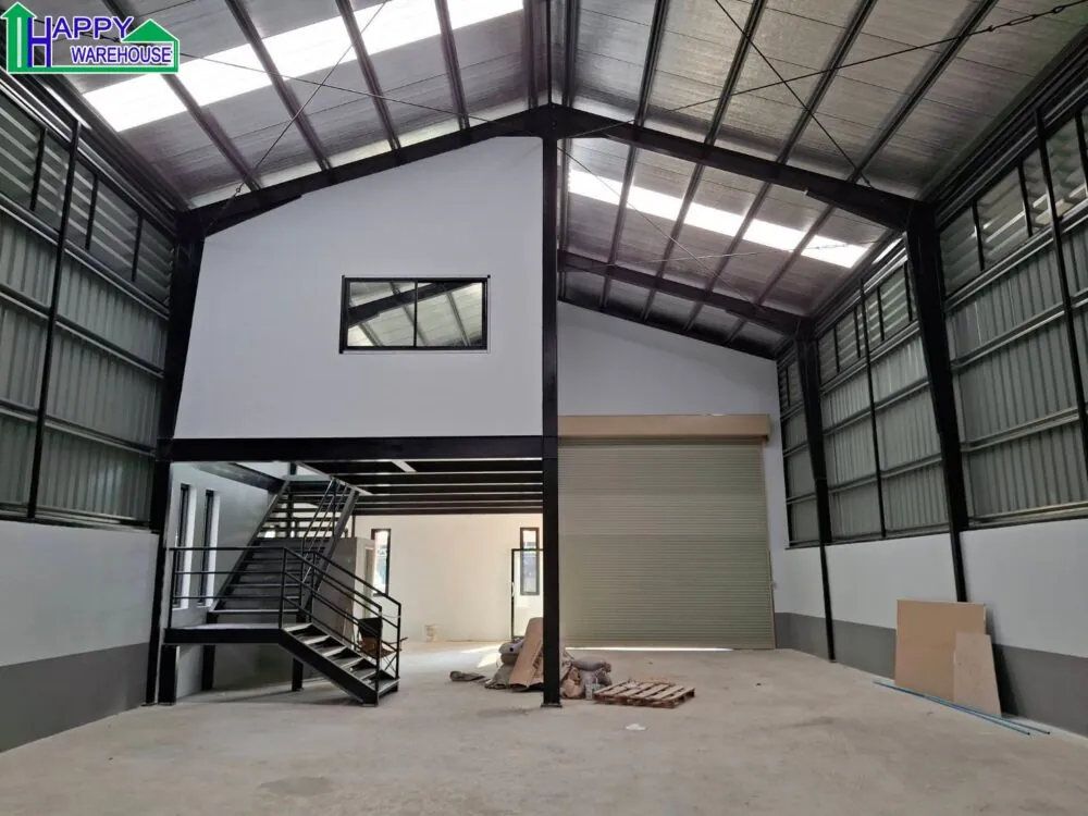 67PP031 ผลงานโกดังสำเร็จรูป HW-H ขนาด 10 x 38 x 6 เมตร