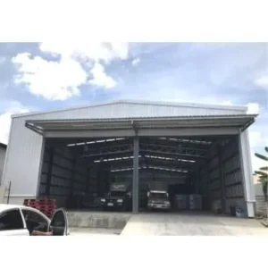 HW-046 ผลงานโกดังสำเร็จรูป HW-HC ขนาด 14 x 32 x 6 เมตร