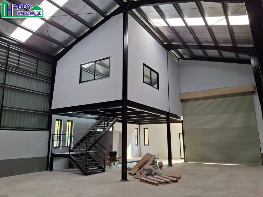 67PP031 ผลงานโกดังสำเร็จรูป HW-H ขนาด 10 x 38 x 6 เมตร